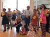Shilo Ratner receiving Weiss Sisters Prize at 116th New Haven Paint and Clay Club juried exhibition 2017