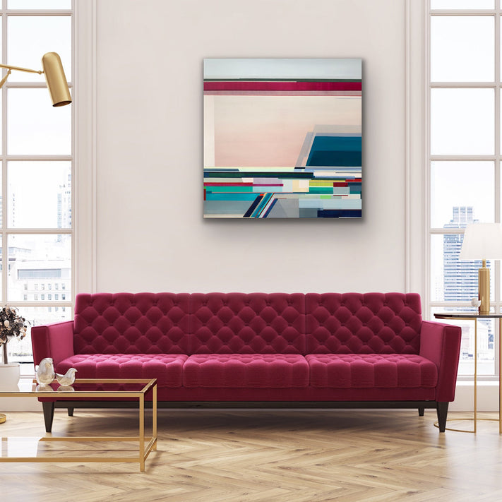 Geometric Landscapes - Original Paintings