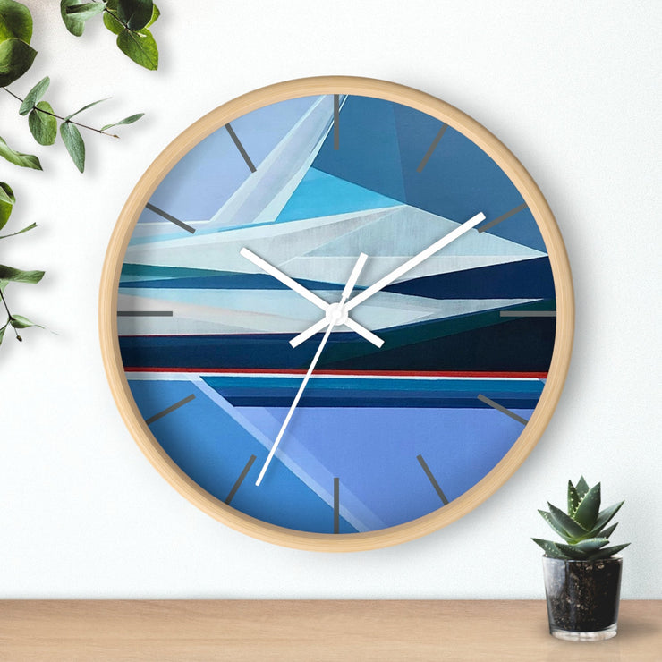 Geometric Wall Clocks - Modern Design by Shilo Ratner
