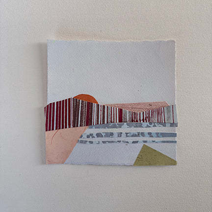 Artist Shilo Ratner_Receding Wave 6in x 6in Out of Frame with white background