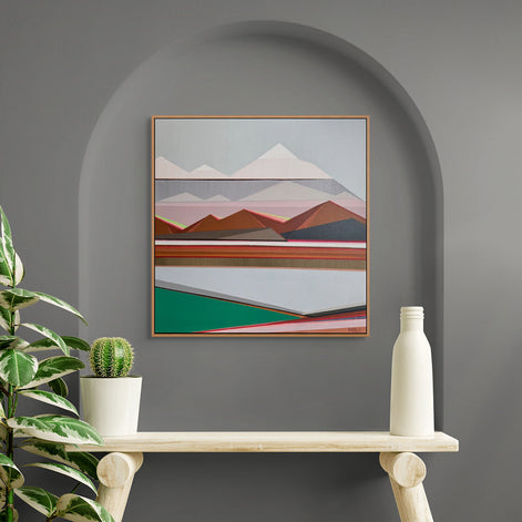 Vista, 30in x 30in - Original Mountain Painting