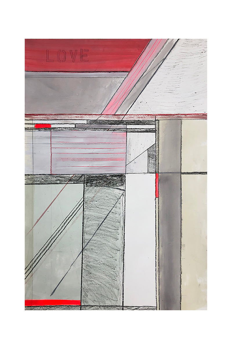 LV No. 10 - Original Work on Paper - 44″x 28″