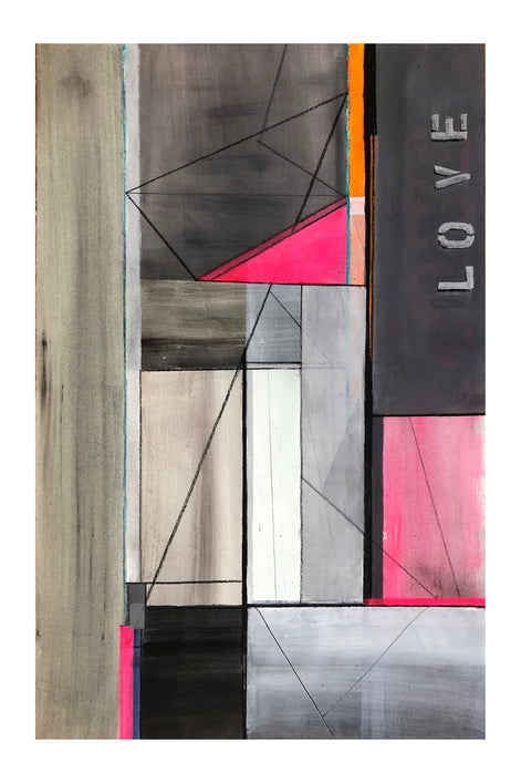 LV No. 3 - Original Work on Paper - 44in x 28in