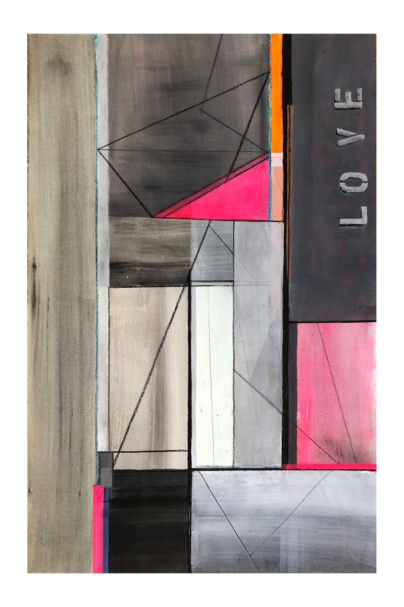 LV No. 3 - Original Work on Paper - 44in x 28in